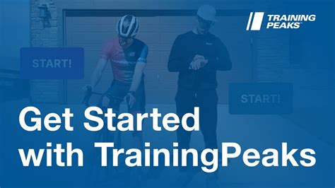 trainingpeaks|Getting Started .